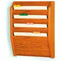 Wooden Mallet Wooden Mallet 4 Pocket Legal Size File Holder, Medium Oak CH17-4MO